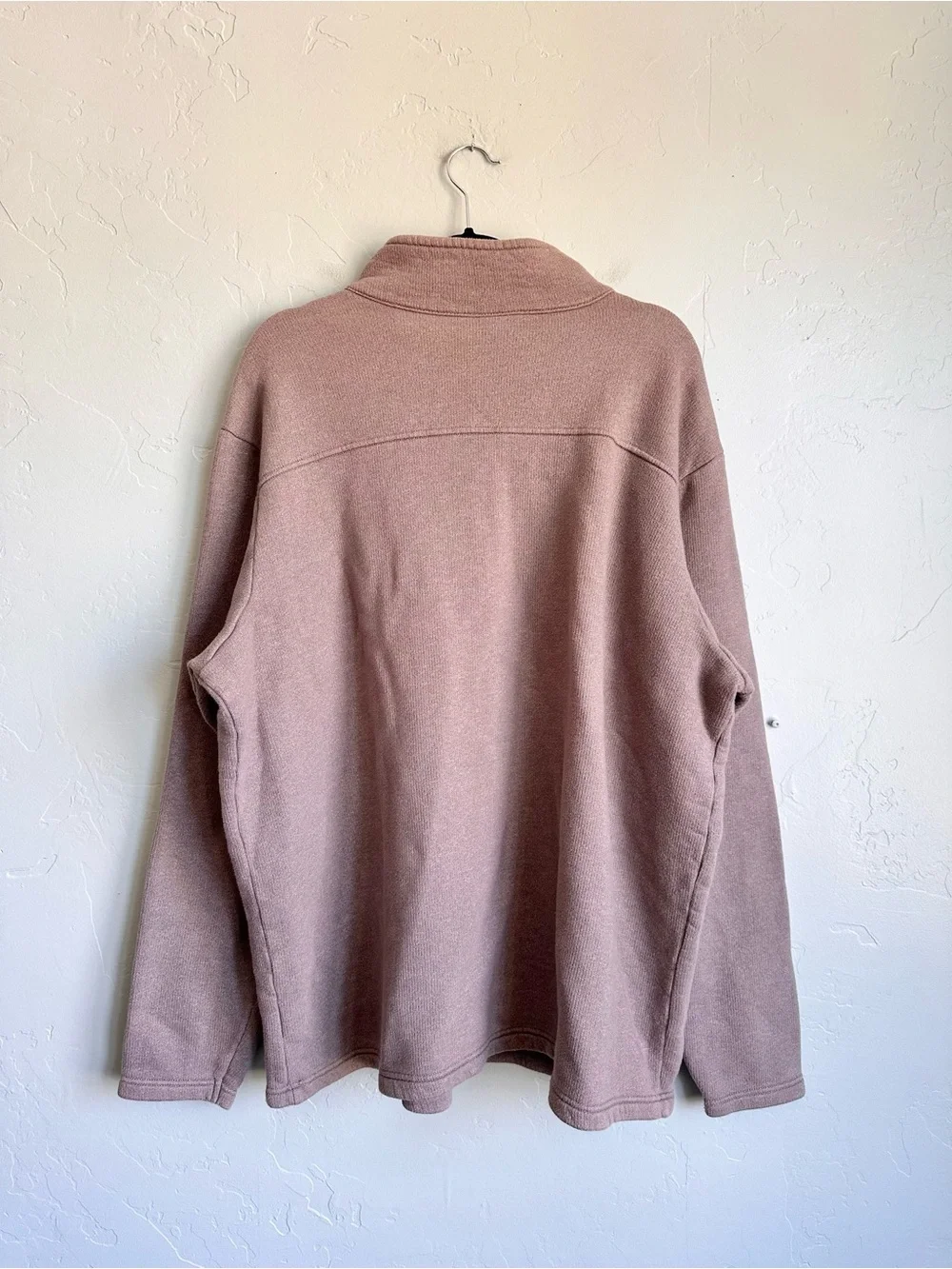 Columbia Men's Great Hart‎ Mountain 1/4 Zip Pullover Grey Taupe Size 2X EUC